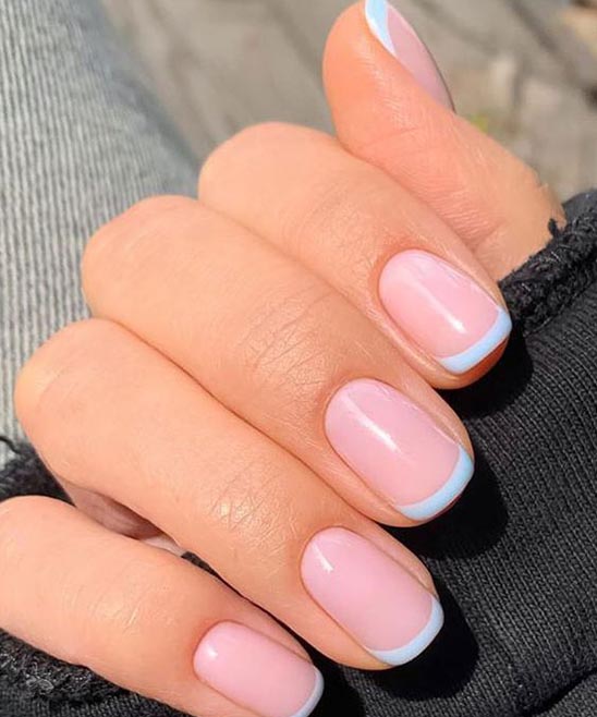 French Tip Acrylic Nail Design