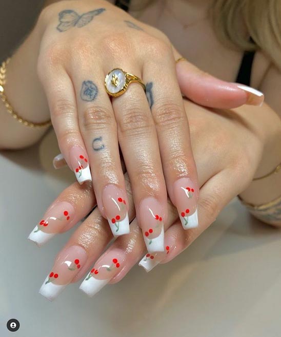 French Tip Design Nails