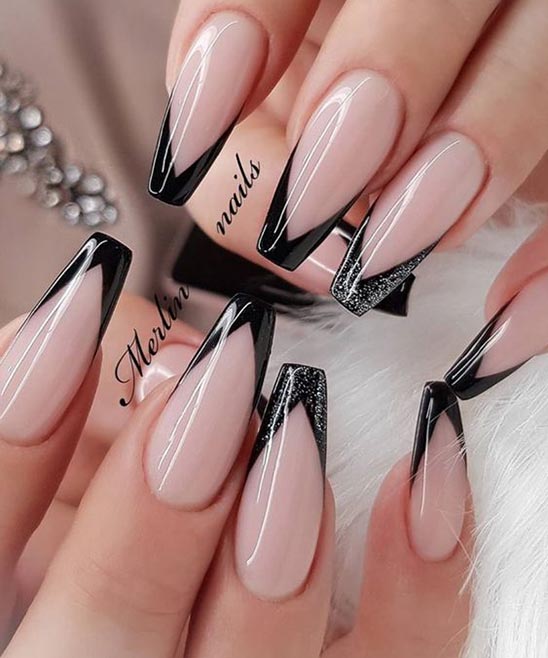 French Tip Design Nails
