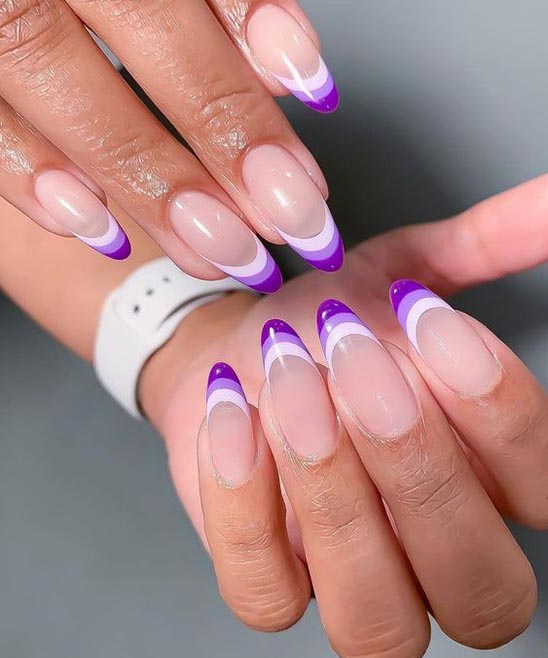 French Tip Nail Art Designs