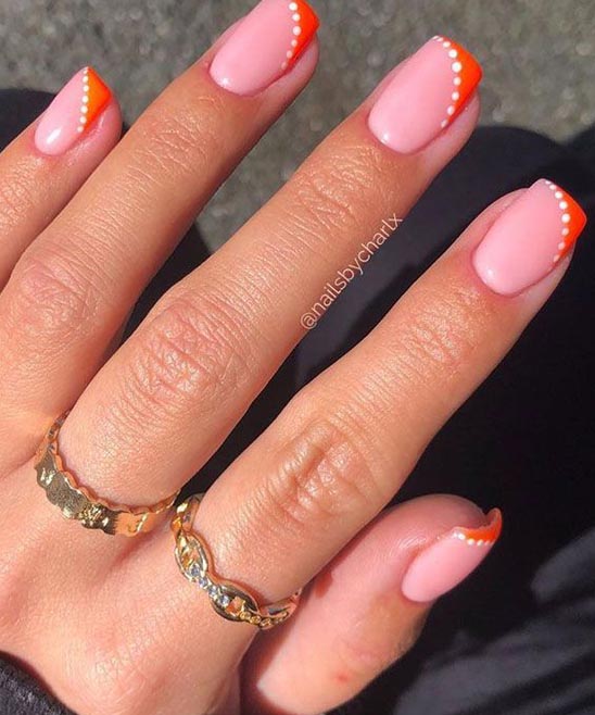 French Tip Nail Designs Almond Shape