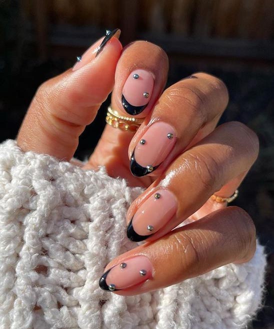 French Tip Nail Designs Fall