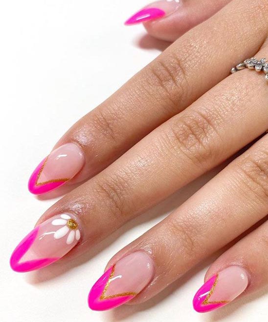 French Tip Nail Designs Square