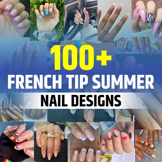 Classy French Tip Nail Designs for Summer