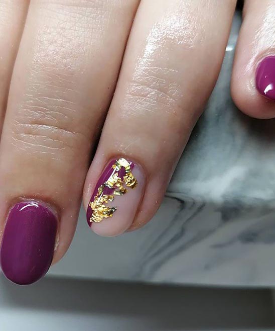 French Tip Nail Designs for Thanksgiving