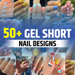 Gel Nail Design for Short Nails