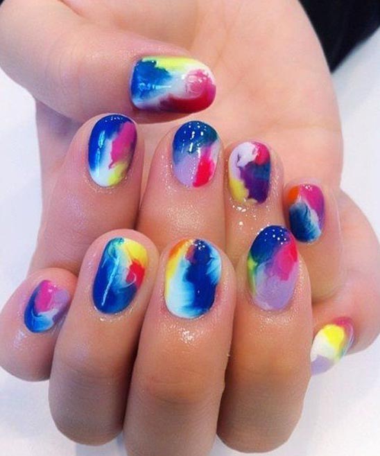 Gel Nail Marble