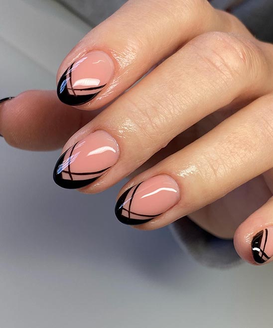 Glitter French Manicure Nail Designs