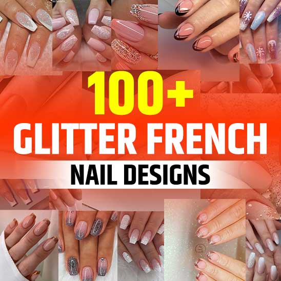 Glitter French Nail Designs