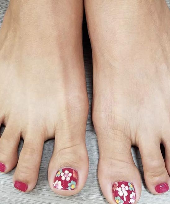 Halloween Toe Nail Designs