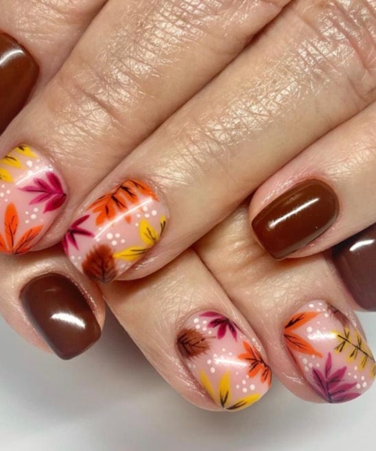 Holiday Nail Designs for Thanksgiving