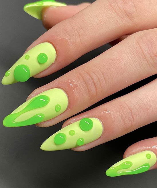 Light Green Nail Designs