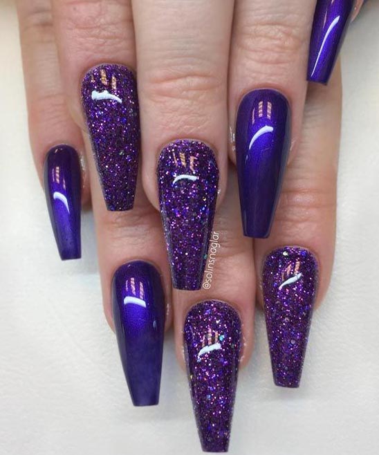 Light Purple Toe Nail Designs