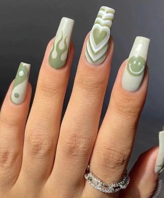 Lime Green Nail Design Ideas