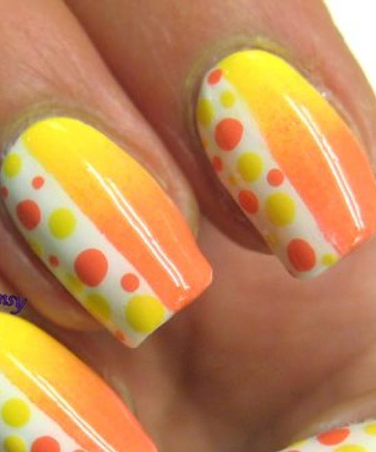 Lime Green Nail Polish Designs