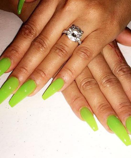Lime Green Toe Nails Wit Designs