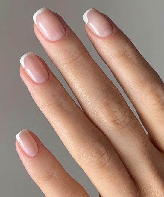 Long French Tip Nails Designs