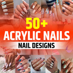 Marble Acrylic Nails