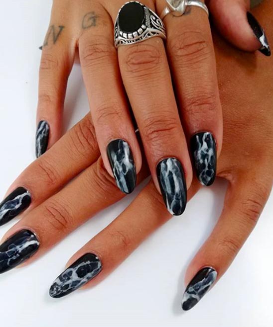 Marble Color Nails