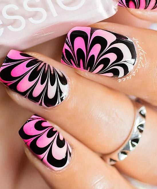 Marble Nail Art Design