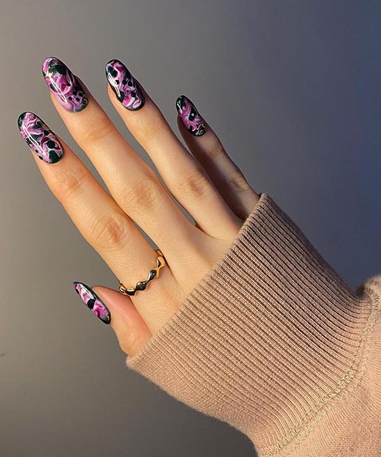 Marble Nails Design