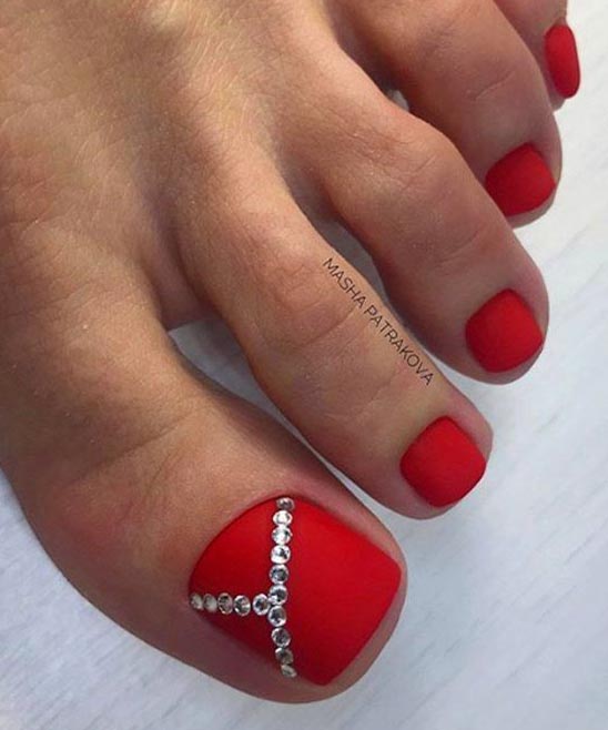 Matte Burgundy Fake Nails