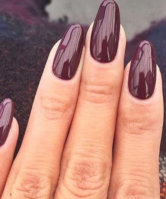 Autumn's Hottest Trend Burgundy Fall Nail Ideas TailoringinHindi