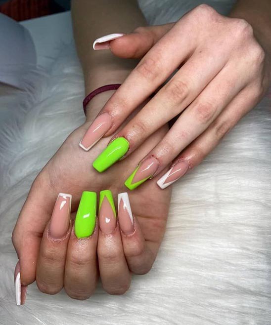 Mint Green Nails Designs