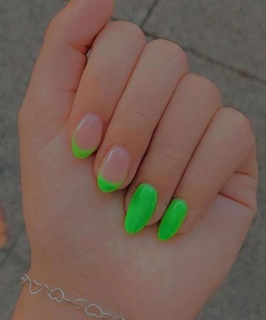 Mint Green Toe Nail Designs