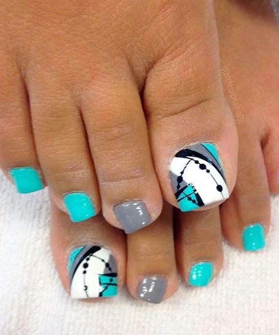Nail Art Designs on Toes