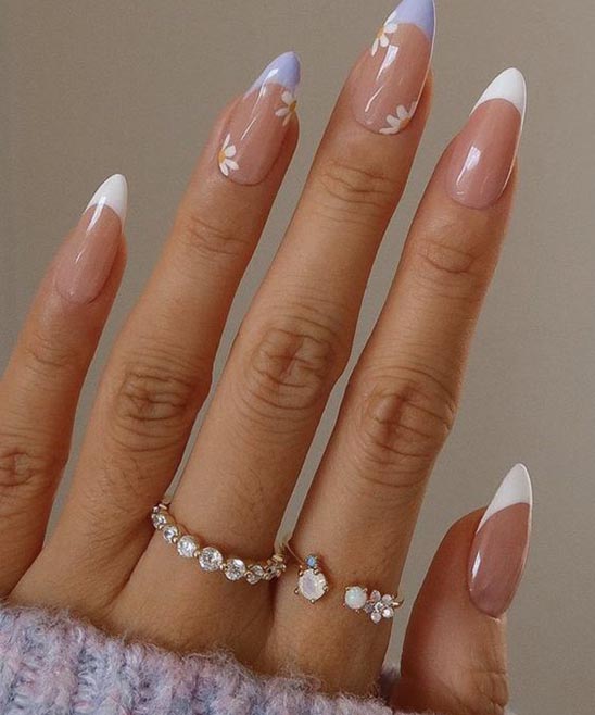 Nail Art French Tip Designs