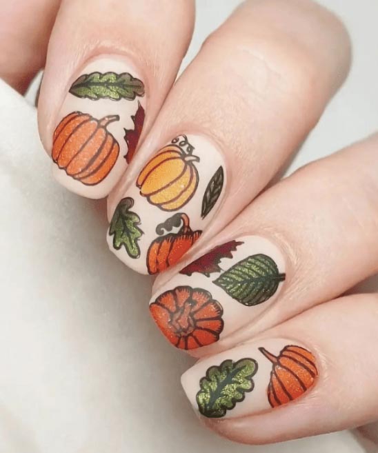 Nail Art Ideas for Thanksgiving