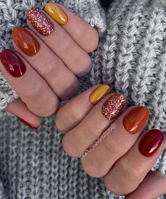 Nail Color Ideas for Thanksgiving