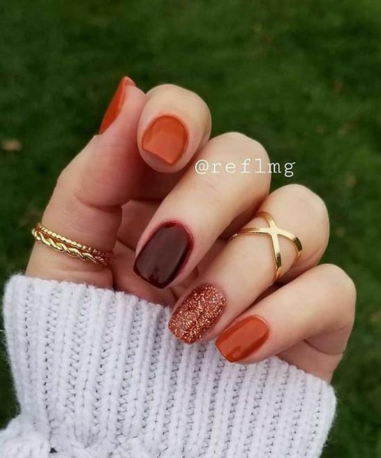 Nail Color for Thanksgiving