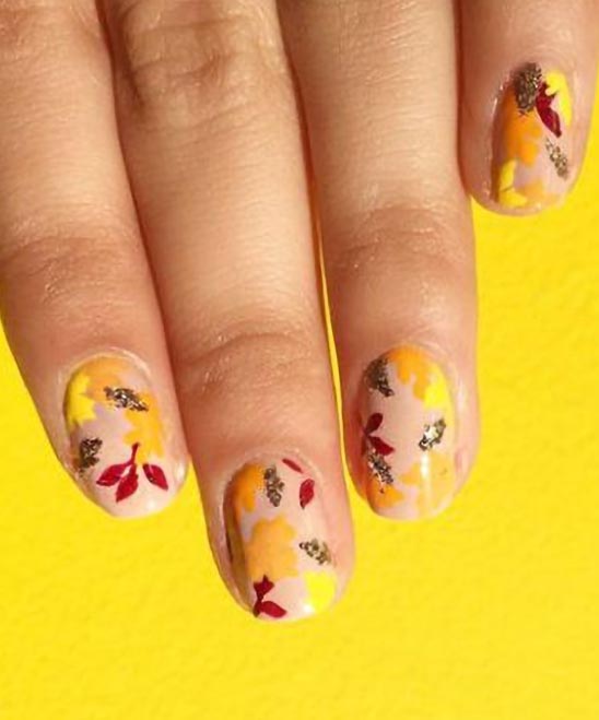 Nail Design Ideas Thanksgiving