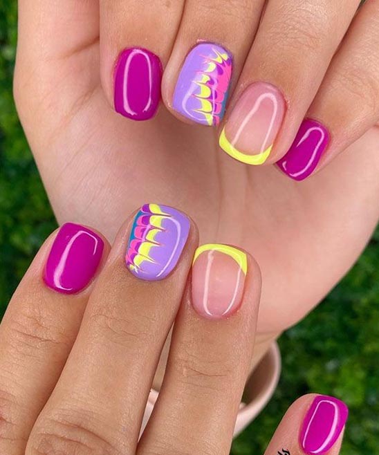 Nail Design With Brown Polish