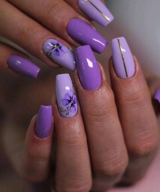 Nail Designs 2023 Purple