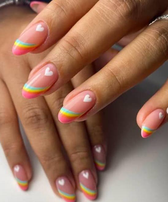 Nail Designs French Tip With Color 2023