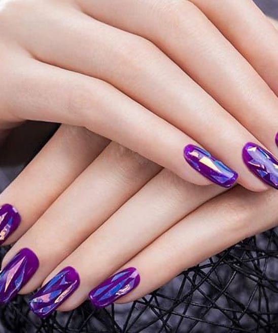 Nail Designs Light Purple