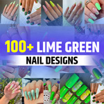 Nail Designs Lime Green