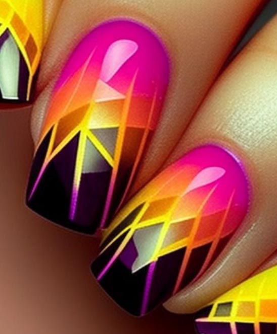 Nail Designs With Black Polish