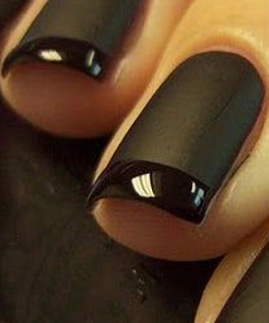 Nail Designs With Black Polish