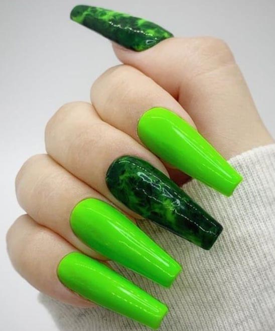 Nail Designs With Green