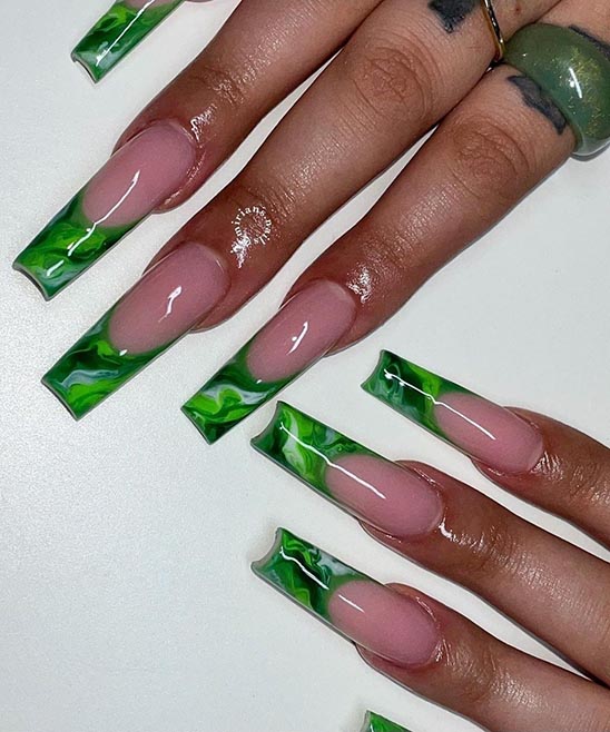 Nail Designs With Lime Green