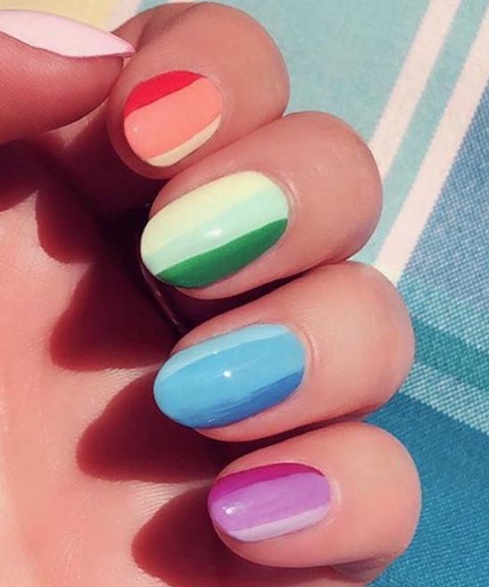 Nail Designs With Mood Changing Polish