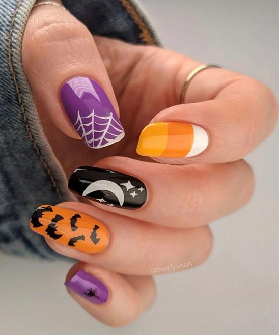 Nail Designs for Halloween Easy