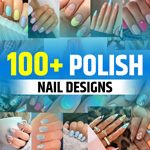 Nail Designs with White Polish