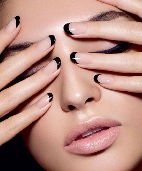 Nail Polish Designs Red and Black