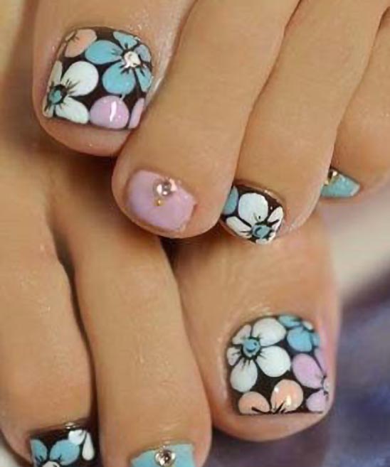Nail Polish Designs for Toes