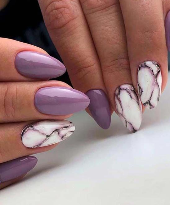 Nails Almond Design